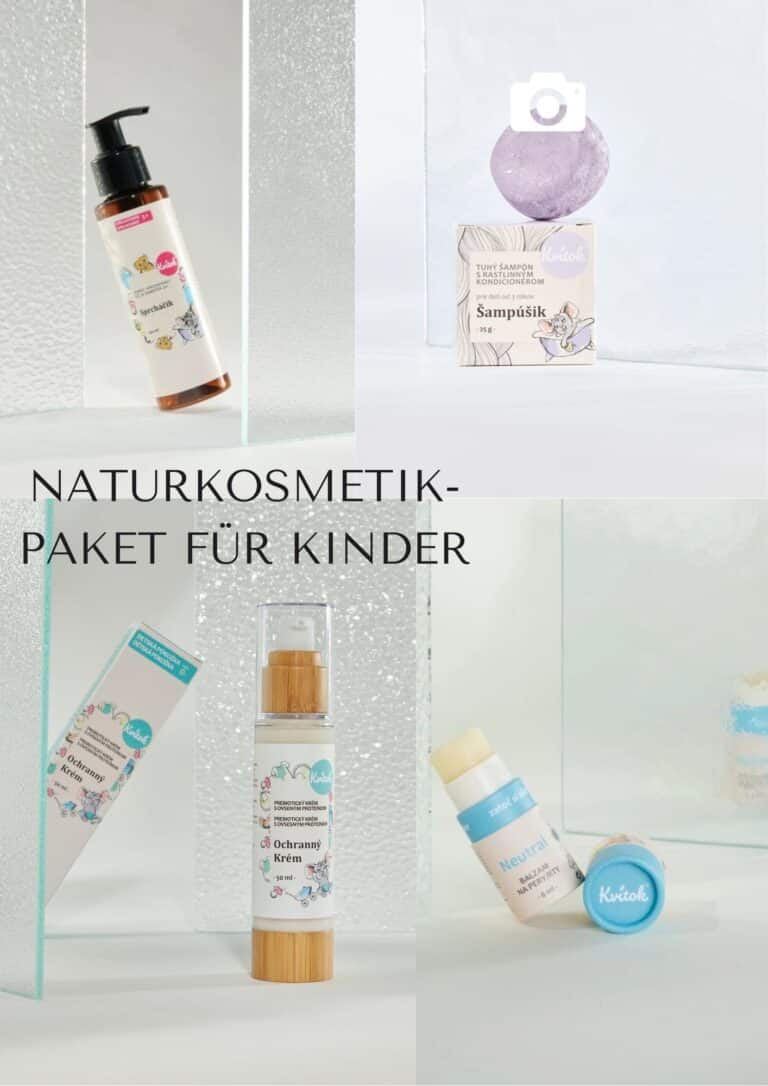 Naturkosmetik aus Blumen 45 Naturkosmetik-Paket für Kinder