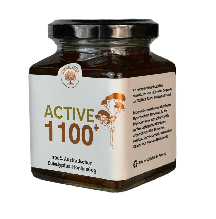 Active TA 50+ Eukalyptus Honig (Marri Honig ≈MGO 1100+) 2 Active TA 50+ Eukalyptus Honig (Marri Honig ≈MGO 1100+) – Bild 2