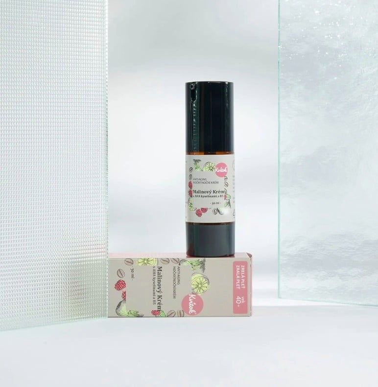 Himbeer Tagescreme 40+ – Feuchtigkeit und Pflege für reife Haut (30 ml) 1 Himbeer Tagescreme